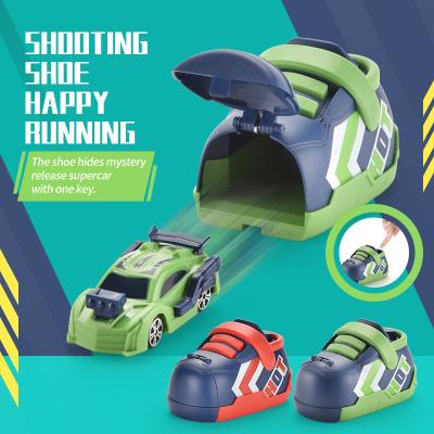 China Wholesale Launching Press Running Shooting Toys Shoes Press Launching Shoes Vehicle Kids Games Other Toys and Hobbies for sale