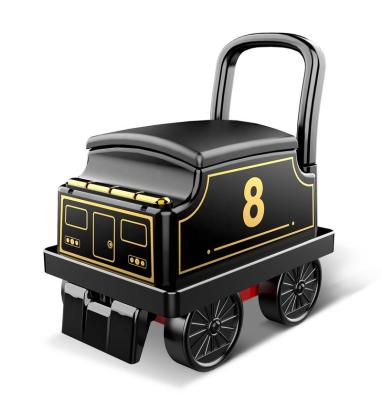 China Slot Toy Classical Style Kids Electric Train Toy Car Track With Sound for sale