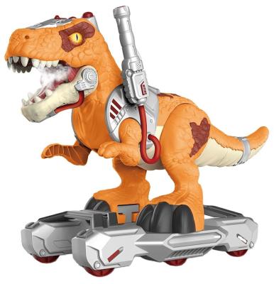 China Toy Amazon Hot Sale Kids Electric Car Friction Free Wheel Dinosaur Kids Car for sale