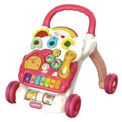 China First Education Phone Wheel Walker with Phone Keyboard, Music, Lights and Sounds for Baby and Toddlers for sale