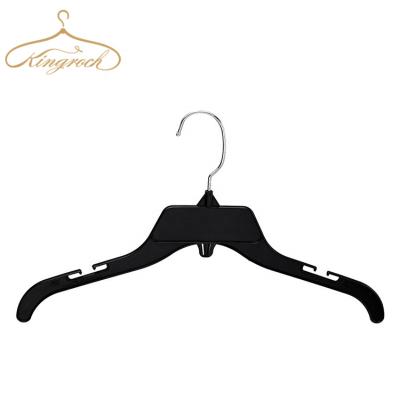 China Black 15 Inch Eco - Friendly Material Women 38 Centimeters Model 485 Plastic Hanger for sale