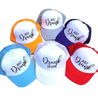 China People men women 5 panel mesh summer sun baseball cap logo embroidery custom made high quality trucker hats unisex for sale