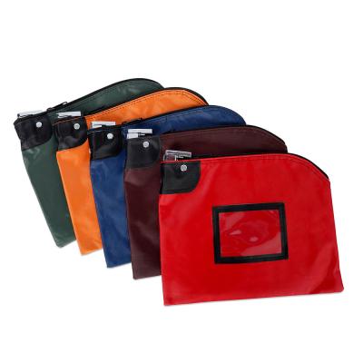 China LAMINATED NYLON LOCKING DEPOSIT BAGS - 10W X 8H - READY TO SHIP for sale