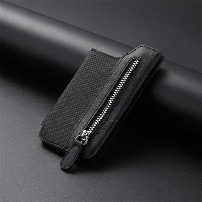 Chine Explosive mobile phone card bag card cover left and right flip multi-card holder zipper mobile phone bag à vendre