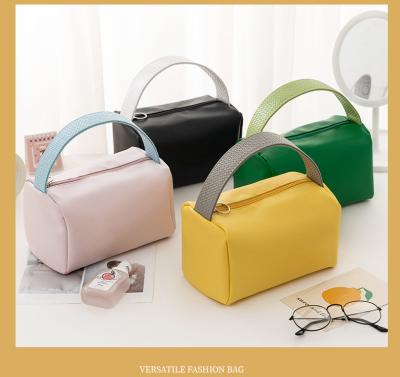 중국 NEW PORTABLE MAKEUP BAG LARGE CAPACITY CANDY COLOR TRAVEL PORTABLE TOILETRY BAG SUNDRIES ORGANIZE MAKEUP STORAGE BAG 판매용