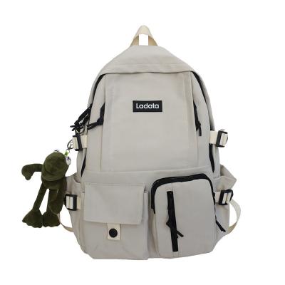 Κίνα 2024 NEW KOREAN VERSION OF SIMPLE STUDENT SCHOOLBAG ANTI-THEFT ANTI-SEISMIC COLLEGE WIND BACKPACK COMPUTER BACKPACK προς πώληση