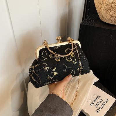 China NEW CHINESE STYLE CHEONGSAM DINNER BAG FOR WOMEN 2024 SPRING/SUMMER NEW HANDBAG SENIOR CHAIN CROSSBODY BAG zu verkaufen