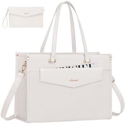 중국 LOVEVOOK Laptop Bag for Women, 15.6 inch Laptop Tote Bag 2-in-1 Professional Work Bag Business Briefcase with Clutch 판매용