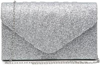 China DASEIN WOMEN'S EVENING BAG PLEATED ENVELOPE CLUTCH HANDBAG WEDDING PARTY BRIDAL PURSE for sale