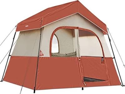 Κίνα HIKERGARDEN 6 Person Camping Tent - Portable Easy Set Up Family Tent for Camp, Windproof Fabric Cabin Tent Outdoor προς πώληση