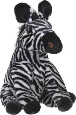 China Wild Republic Zebra Plush, Stuffed Animal, Plush Toy, Gifts for Kids, Cuddlekins 12 Inches, Multicolor for sale