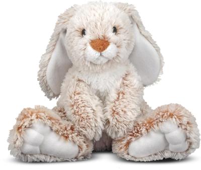 China Melissa & Doug Burrow Bunny Rabbit Stuffed Animal (9 inches) for sale