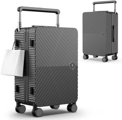 China Carry On Luggage, Hard Shell Suitcase With 360°Spinner Wheels, Airline Boarded Suitcase & Lsa Lock Dual Zippers. for sale