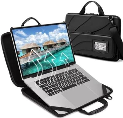 China BUG 14.2-15.6 polegadas Laptop Case Hard Shell, Protector Laptop Carrying Case com suporte para dissipação de calor à venda