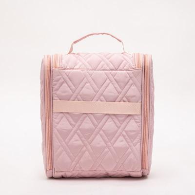 China Pink Makeup Bag crafted with high-quality materials and a focus on functionality. These bags are perfect for organizing your makeup and skincare essentials for sale