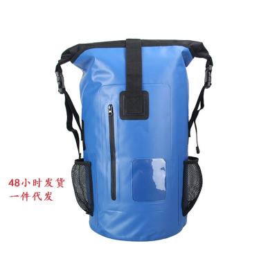 China Ergonomic Travel Draw String Waterproof Backpacking Backpacks 210D Nylon for sale