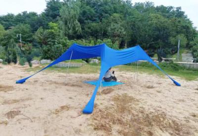 Cina Tenda ultravioletta UPF 50+ della spiaggia del parasole della prova 180GSM Lycra in vendita