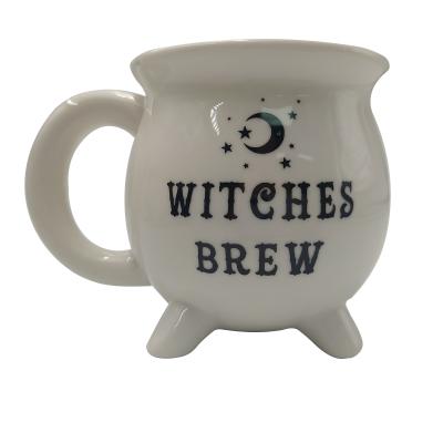 China Viable Wholesale Hot Sale White Witehes Decoction Witch Coffee Cup Mugs for sale