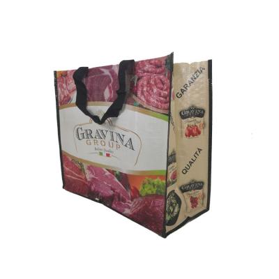 China 100% Recycle Promotional Quality Wine Glass Bulk Bag Packaging PP Woven Good Cheap Price for sale