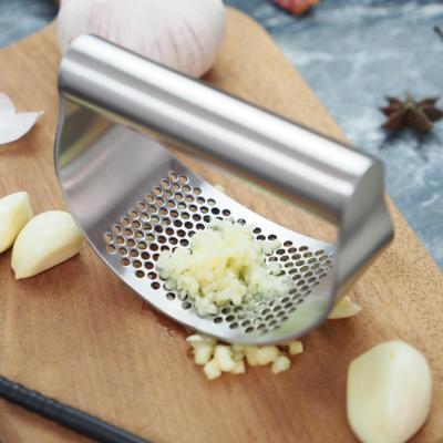 China Handheld Easy Cleaning Stainless Steel Meat Grinder Meat Grinder Rocker Garlic Slicer Corrosion Proof Easy Clean Sustainable Easy Cleaning Stainless Steel for sale