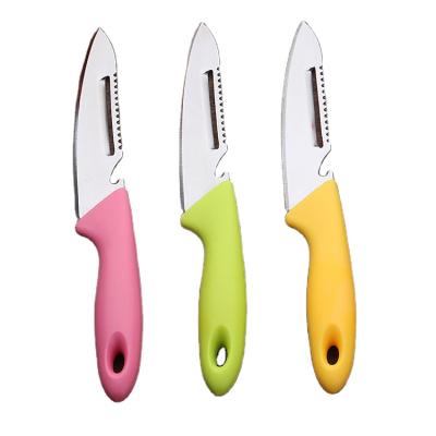 China Cheap Viable Wholesale Stainless Steel Peeler Bottle Opener Multifunctional Kitchen Knife for sale