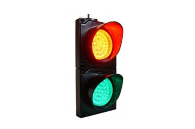 China Long Life Red Green LED Traffic Signal Lights 75% Energy Saving Water Resistant for sale