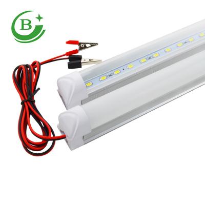 China Good factory price t8 tube light 12v office/household/corridor low voltage with clip smd 5630 chip 300mm length size for tube light for sale