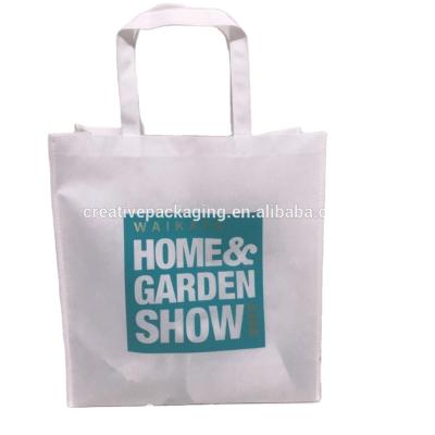 China Eco - Friendly Promotional Foldable Full Color Printing Personalized Nonwoven Beach Tote Bag Custom Printed for sale