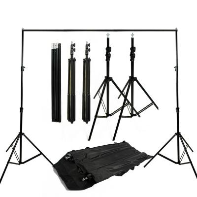 China interior & outdoor photography backdrop stand with clip holders, background stand, backdrop kit for sale