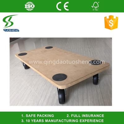 China Heavy Duty Home Tools Movable MDF Platform Cart for sale