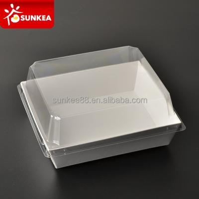 China Fruit Sushi Salad Disposable Printed Paper Packaging for sale