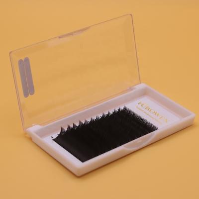 China Natural Super Long Soft 20mm Ellipse Lash Premium Flat Eyelash False Lash Extensions Supplies Extensions for sale