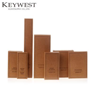 China Exquisite Disposable Hotel Amenities Hotel And Use Bath Moving Accessories Travel Set Cheap Hotel Amenities for sale