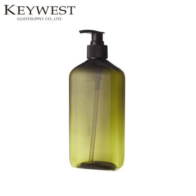 China PE Personal Plastic Shampoo Packaging Skin Care Cosmetic Bottle With Lotion Pump Conditioner Bottle Shower Container for sale