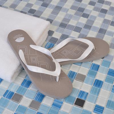 China Disposable Anti-Slip Plastic EVA Bathroom / Rubber Beach Sandals Flip Flop Slipper for sale