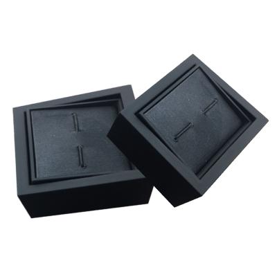 China plastic box customs cufflink box your color and logo for sale