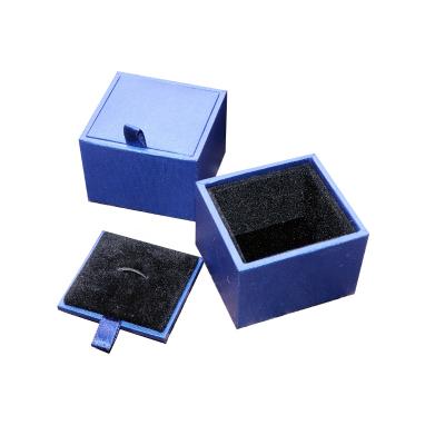 China Creative personalized plastic box fashion small cufflink simple box customized your cufflink packaging for sale