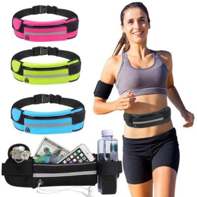 China Water Proof Outdoor Sport Waist Pack Neoprene Men Women Men Women Elastic Waist Bag Waterproof For Running for sale