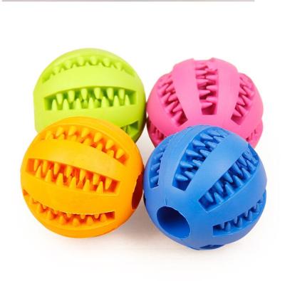 China Sustainable Dog Toys Funny Interactive Outdoor Game Natural Rubber Elasticity Ball Toys for sale