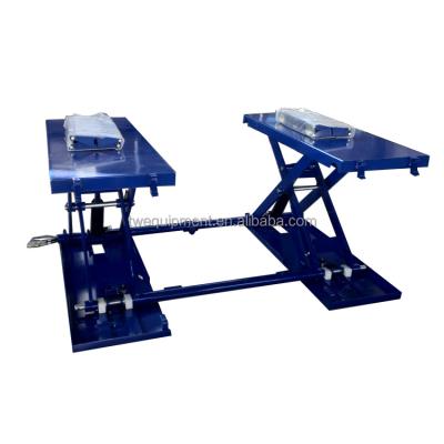 China Automatic Electric Hydraulic Scissor Lift Car Max Maintanence Weight 3.5ton for sale