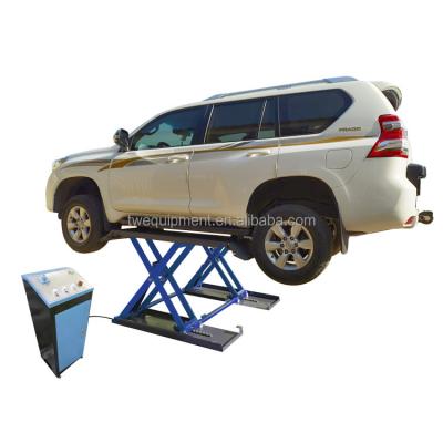 China China Auto Car Lift Manufacturer Hydraulic Portable Mid Rise Garage Scissor Car Crane For Sale for sale