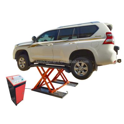 China Auto Maintanence 3.5tons Mid Rise Garage Scissor Car Portable Crane For Sale for sale