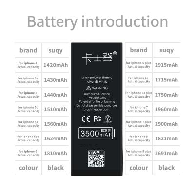 China Original NEW 2021 OEM Mobile Cell Phone Factory Smartphone Battery For Iphone 5 6 7 6s 8 8p plus X Xr Xs 11 max pro for sale