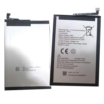 China Mobile Phone For Infinix Tecno Phone Battery BL-49FX BL-49FX HOT8 HOT9 X650 HOTE7 lite HOTE8 lite Replacement Battery for sale