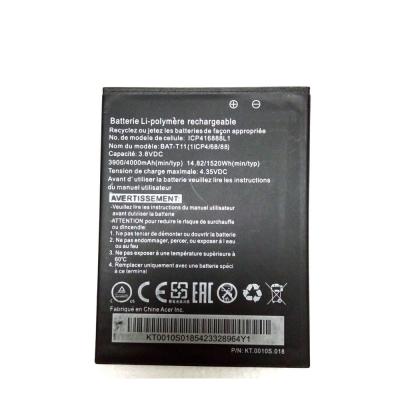 China Original Cell Phone OEM Cell Phone Li-ion Polymer Battery For Acer Liquid BAT-T11 ICP416888L T03 T04 Z630 Z630S for sale