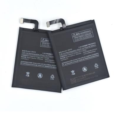 China Original Mobile Phone Battery BM39 For Xiaomi MI 6 Mi6 3250mAh High Capacity Replacement Battery Redmi note6 note7 note8 batter for sale