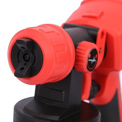 China Decorate HVLP Home Paint Sprayer Flow Control Spray and Clean Cordless Electric Spray Gun for sale