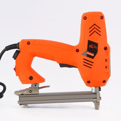 China Decorate Sofa Paneling Crown Staples Gun Air Pneumatic Flooring Nailer And Electric Stapler Gas Nail Gun for sale