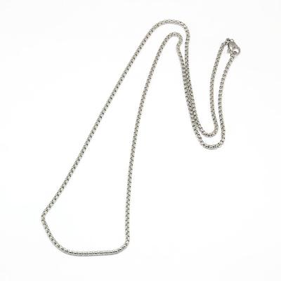 China Pandahall 55.88cm FASHIONABLE 304 Stainless Steel Venetian Chain Necklace Making for sale