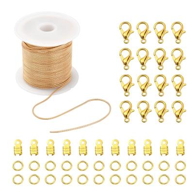 China Pandahall DIY Chains Bracelet Brass Necklace Making Kit for sale